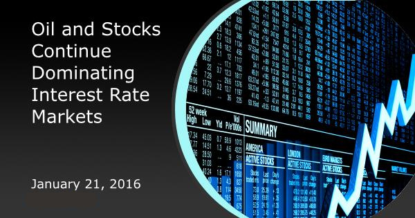 Oil and Stocks Continue Dominating Interest Rate Markets