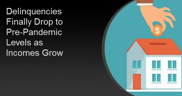 Delinquencies Finally Drop to Pre-Pandemic Levels as Incomes Grow