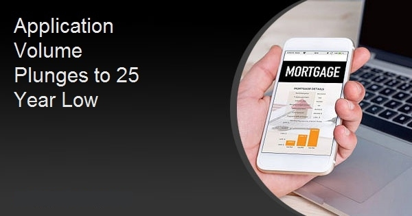 Application Volume Plunges to 25 Year Low
