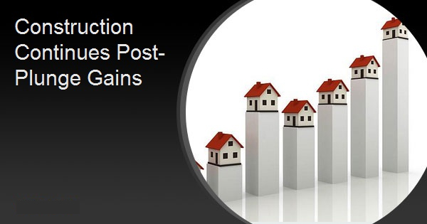 Construction Continues Post-Plunge Gains
